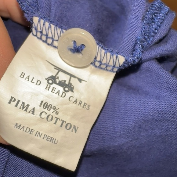 Bald Head Blues Polo Shirt Golf Resort Logo Performance Pima Cotton Prep Coastal - Picture 8 of 9